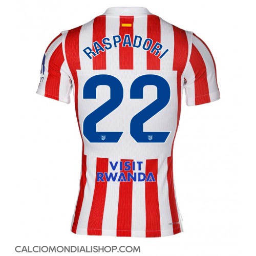 Maglie da calcio Atletico Madrid Giacomo Raspadori #22 Prima Maglia 2025-26 Manica Corta Maglie da calcio Atletico Madrid Giacomo Raspadori #22 Prima Maglia 2025-26 Manica Corta